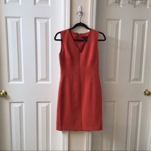 White House Black Market dress in orange spice colored size 2.